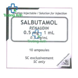 Salbutamol Renaudin 0,5mg/1ml - Thuốc điều trị hen suyễn hiệu quả của Pháp
