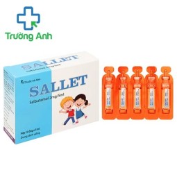 Sallet 2mg/5ml Hamedi (ống) - Thuốc điều trị hen phế quản hiệu quả