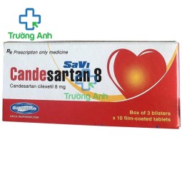 Savi Candesartan 8 - Thuốc điều trị tăng huyết áp hiệu quả