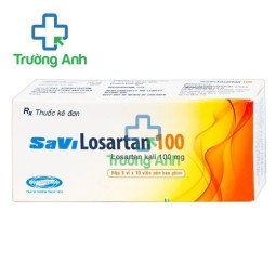 SaVi Losartan 100 - Thuốc điều trị cao huyết áp hiệu quả