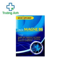 Savi Magne B6 - Viên uống bổ sung Magnesi và vitamin B6 hệu quả