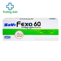 SaViFexo 60 - Thuốc điều trị viêm mũi dị ứng hiệu quả