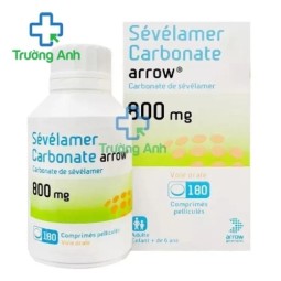 Sevelamer Carbonate arrow 800mg - Thuốc kiểm soát chứng tăng phospho máu hiệu quả
