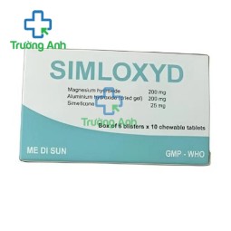 Simloxyd Medisun - Thuốc điều trị viêm loét dạ dày tá tràng