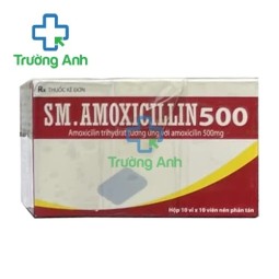 SM.Amoxicillin 500 Hataphar - Thuốc điều trị nhiễm khuẩn