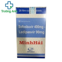Sofosbuvir 400mg-Ledipasvir 90mg Minh Hải - Thuốc điều trị viêm gan C hiệu quả