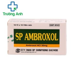 SP AMBROXOL - Thuốc điều trị các bệnh về đường hô hấp hiệu quả