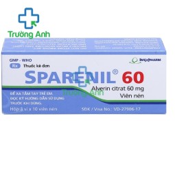 Sparenil 60 - Thuốc điều trị chống co thắt cơ trơn hiệu quả của Imexpharm