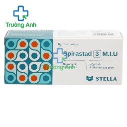Spirastad 3 M.I.U - Thuốc điều trị nhiễm khuẩn hiệu quả của Stellapharm