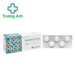 Spirastad 3 M.I.U - Thuốc điều trị nhiễm khuẩn hiệu quả của Stellapharm