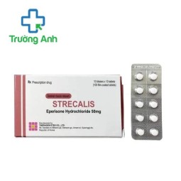 Strecalis 50mg Theragen - Thuốc cải thiện chứng tăng trương lực cơ