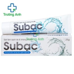 Gel làm sạch và sát khuẩn da Subạc 25g - Hỗ trợ làm sạch da và sát khuẩn da hiệu quả