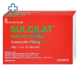 Sulcilat 750mg - Thuốc điều trị nhiễm khuẩn hiệu quả