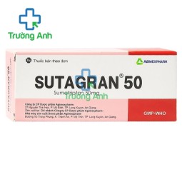 Sutagran 50mg -  Thuốc điều trị bệnh đau nửa đầu của Agimexpharm