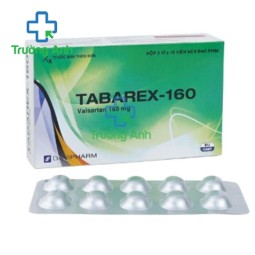 Tabarex-160 Davipharm - Thuốc điều trị tăng huyết áp hiệu quả