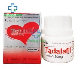 Tadalafil 20mg Cophavina (lọ) - Điều trị rối loạn cương dương hiệu quả 