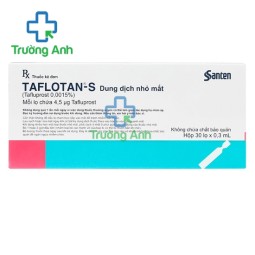 Taflotan-S - Thuốc điều trị tăng nhãn áp hiệu quả của Nhật Bản