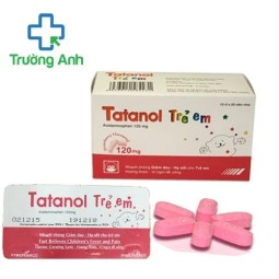 Tatanol trẻ em - Thuốc giảm đau, hạ sốt cho trẻ hiệu quả của Pymepharco
