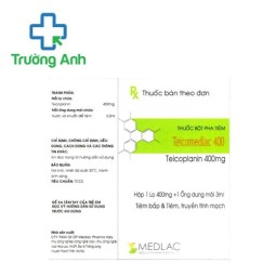 Teicomedlac 400 Medlac - Thuốc điều trị nhiễm khuẩn hiệu quả