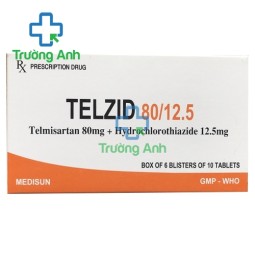 Telzid 80/12,5 - Thuốc điều trị tăng huyết áp của Medisun