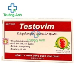 Testovim - Thuốc bổ thận, tráng dương hiệu quả