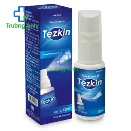 Thuốc xịt ngoài da Tezkin - Giúp điều trị nhiễm nấm da hiệu quả