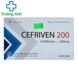Cefriven 200 Pharbaco - Thuốc điều trị nhiễm khuẩn hiệu quả