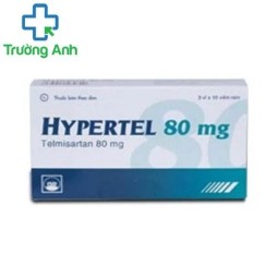 HYPERTEL 80mg - Thuốc điều trị tăng huyết áp vô căn của Pymepharco