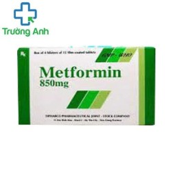 Metformin 850mg Tipharco - Thuốc điều trị đái tháo đường hiệu quả