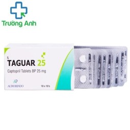 Taguar 25 - Thuốc tim mạch, huyết áp cao của India
