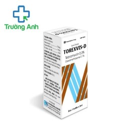 Torexvis D Gia Nguyễn - Thuốc nhỏ mắt điều trị nhiễm khuẩn hiệu quả (10 hộp)