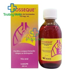 Tosseque - Thuốc điều trị viêm đường hô hấp của Bồ Đào Nha