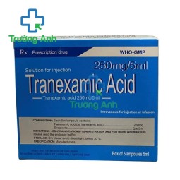 Tranexamic acid 250mg/5ml MD Pharco - Phòng ngừa và điều trị chảy máu