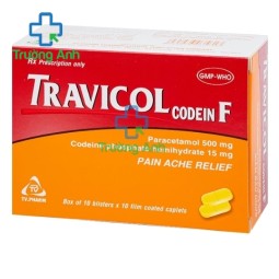 Travicol codein F - Thuốc giảm đau từ nhẹ đến nặng vừa của TV.pharm