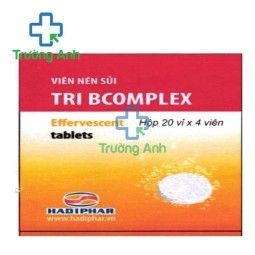 Tribcomplex Hadiphar - Điều trị các bệnh do thiếu Vitamin B1, B6, B12 hiệu quả