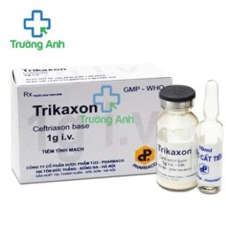 Trikaxon 1g - Thuốc kháng sinh trị bệnh hiệu quả của Pharbaco