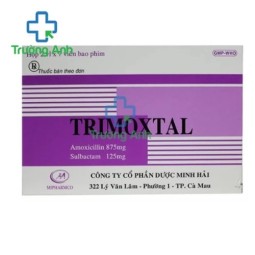 Trimoxtal 875/125 - Thuốc điều trị nhiễm khuẩn hiệu quả của Mipharmco
