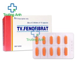 TV.Fenofibrat - Thuốc điều trị tăng cholesterol máu hiệu quả
