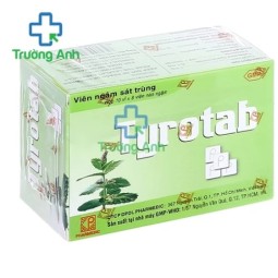 Tyrotab vỉ - Viên ngậm tại chỗ