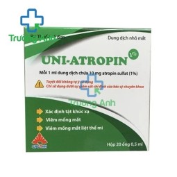 Uni-Atropin 10mg CPC1 HN - Dung dịch nhỏ mắt xác định tật khúc xạ mắt