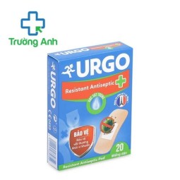 Băng cá nhân kháng khuẩn Urgo Resistant Antiseptic Pad 20 miếng