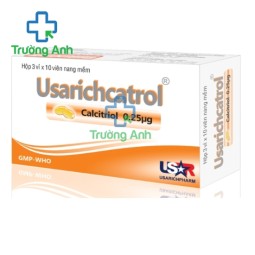 Usarichcatrol - Thuốc điều trị loãng xương, loạn dưỡng xương, còi xương