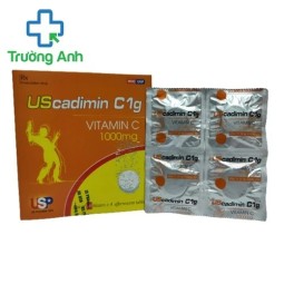 UScadimin C1g - Giúp điều trị tình trạng thiếu vitamin C hiệu quả