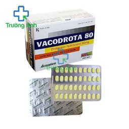 Vacodrota 80 - Thuốc chống co thắt cơ trơn hiệu quả của Vacopharm
