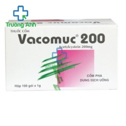 Vacomuc 200 sachet - Thuốc làm tiêu nhầy hiệu quả của Vacopharm