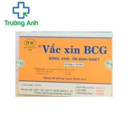 Vacxin BCG - Thuốc phòng ngừa bệnh lao của Viện Vắc Xin Và Sinh Phẩm Y Tế - IVAC