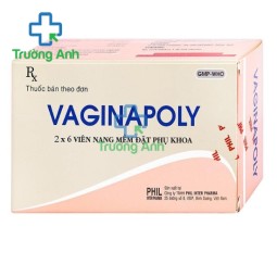 Vaginapoly - Viên đặt điều trị nhiễm trùng âm đạo, cổ tử cung hiệu quả 