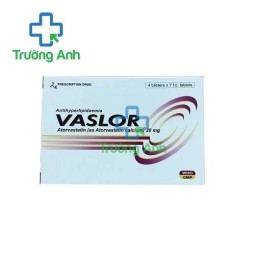 Vaslor-20 - Thuốc điều trị tăng cholesterol hiệu quả của Davipharm