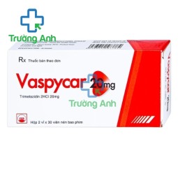 Vaspycar 20mg - Thuốc điều trị đau thắt ngực của Pymepharco