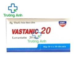 Vastanic 20 - Thuốc điều trị rối loạn lipid hiệu quả của NIC Pharma